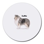 Collie Round Mousepad