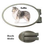 Collie Money Clip (Oval)