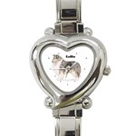 Collie Heart Italian Charm Watch