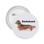 Dachshund Long Haired 2.25  Button