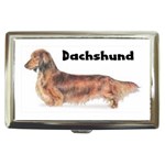 Dachshund Long Haired Cigarette Money Case