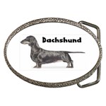 Dachshund Smooth Belt Buckle