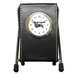 Dachshund Smooth Pen Holder Desk Clock