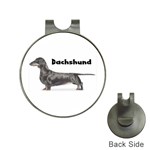 Dachshund Smooth Golf Ball Marker Hat Clip