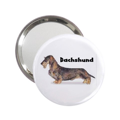 Dachshund Wirehaired 2.25  Handbag Mirror from ArtsNow.com Front