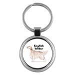 English Setter Key Chain (Round)