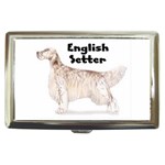 English Setter Cigarette Money Case