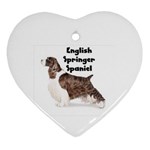 English Springer Spaniel Ornament (Heart)