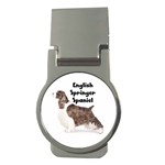 English Springer Spaniel Money Clip (Round)