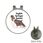 English Springer Spaniel Golf Ball Marker Hat Clip