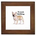 French Bulldog Framed Tile