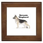 German Shepherd Framed Tile