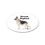 German Shepherd Sticker (Oval)