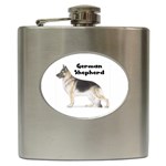 German Shepherd Hip Flask (6 oz)