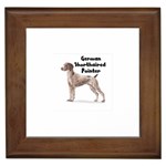 German Shorthaired Pointer Framed Tile