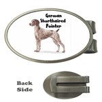 German Shorthaired Pointer Money Clip (Oval)