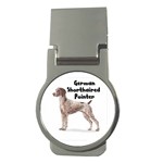 German Shorthaired Pointer Money Clip (Round)