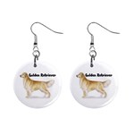 Golden Retriever 1  Button Earrings