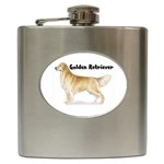 Golden Retriever Hip Flask (6 oz)