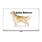 Golden Retriever Business Card Holder