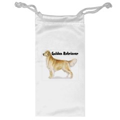 Golden Retriever Jewelry Bag from ArtsNow.com Front