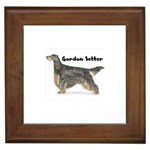 Gordon Setter Framed Tile