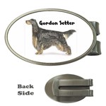 Gordon Setter Money Clip (Oval)