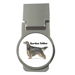 Gordon Setter Money Clip (Round)