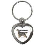 Gordon Setter Key Chain (Heart)