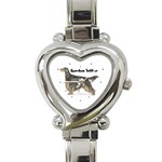 Gordon Setter Heart Italian Charm Watch