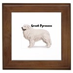 Great Pyrenees Framed Tile