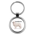 Great Pyrenees Key Chain (Round)