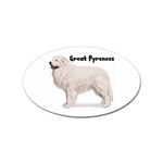 Great Pyrenees Sticker (Oval)