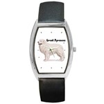 Great Pyrenees Barrel Style Metal Watch