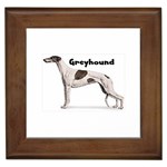 Greyhound Framed Tile