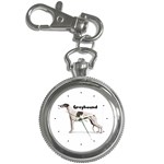 Greyhound Key Chain Watch