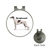 Greyhound Golf Ball Marker Hat Clip