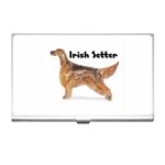 Irish Setter Business Card Holder