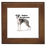 Italian Greyhound Framed Tile