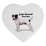 Jack Russell Terrier Ornament (Heart)