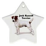 Jack Russell Terrier Ornament (Star)