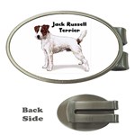 Jack Russell Terrier Money Clip (Oval)