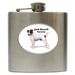 Jack Russell Terrier Hip Flask (6 oz)