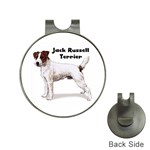 Jack Russell Terrier Golf Ball Marker Hat Clip