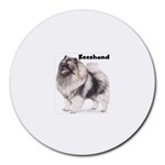 Keeshond Round Mousepad