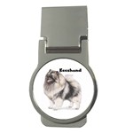 Keeshond Money Clip (Round)