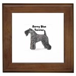 Kerry Blue Terrier Framed Tile