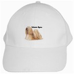 Lhasa Apso White Cap