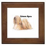 Lhasa Apso Framed Tile