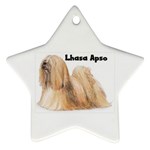 Lhasa Apso Ornament (Star)